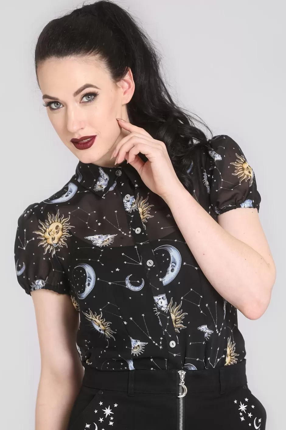 Hell Bunny Popsoda | Women Blouses | Tops