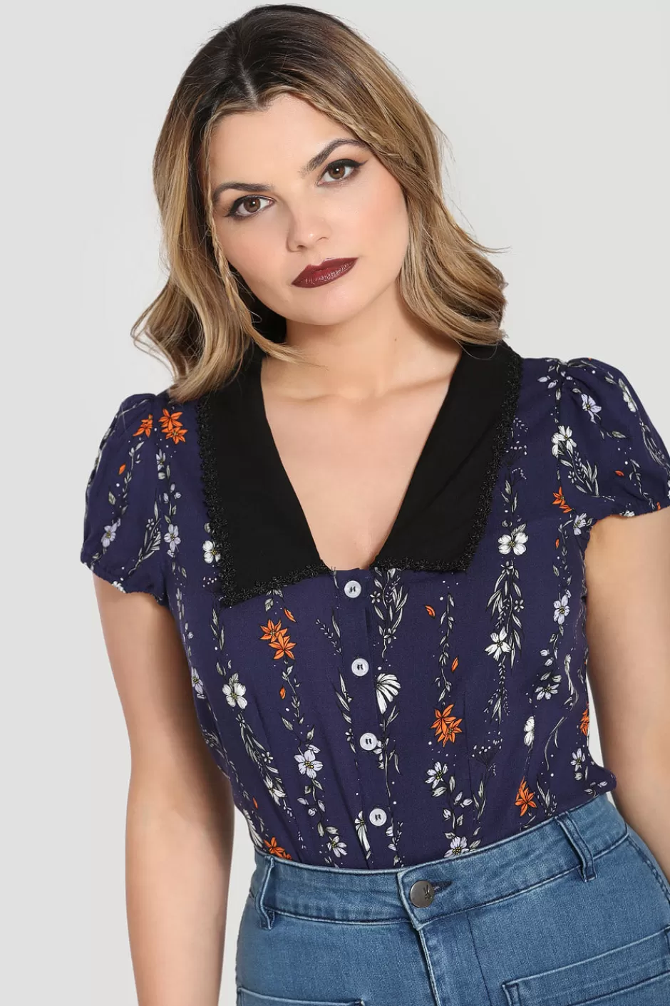 Hell Bunny Popsoda | Women Blouses | Tops